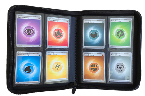 4 Card Zip Binder