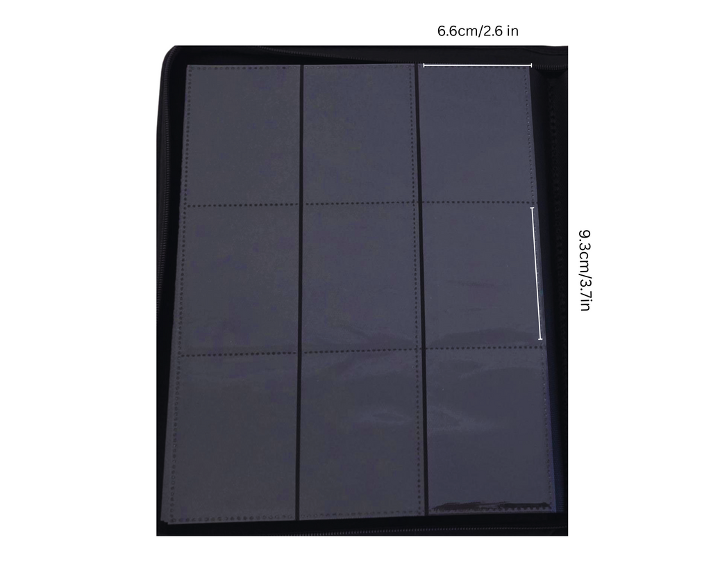 9 Pocket Zip Binder